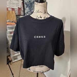 Cropped Graphic Tshirt